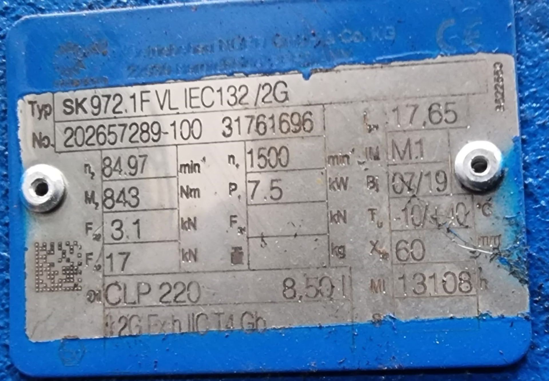 Mono WO64 5in Big Throat Pump (refurbished), 7.5kW, 24 bar, loading free of charge - yes, lot - Image 6 of 8