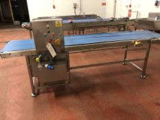 Belt Conveyor, approx. belt 600mm wide, 3.2m x 1m x 1.3m high overall, item located in Bury St