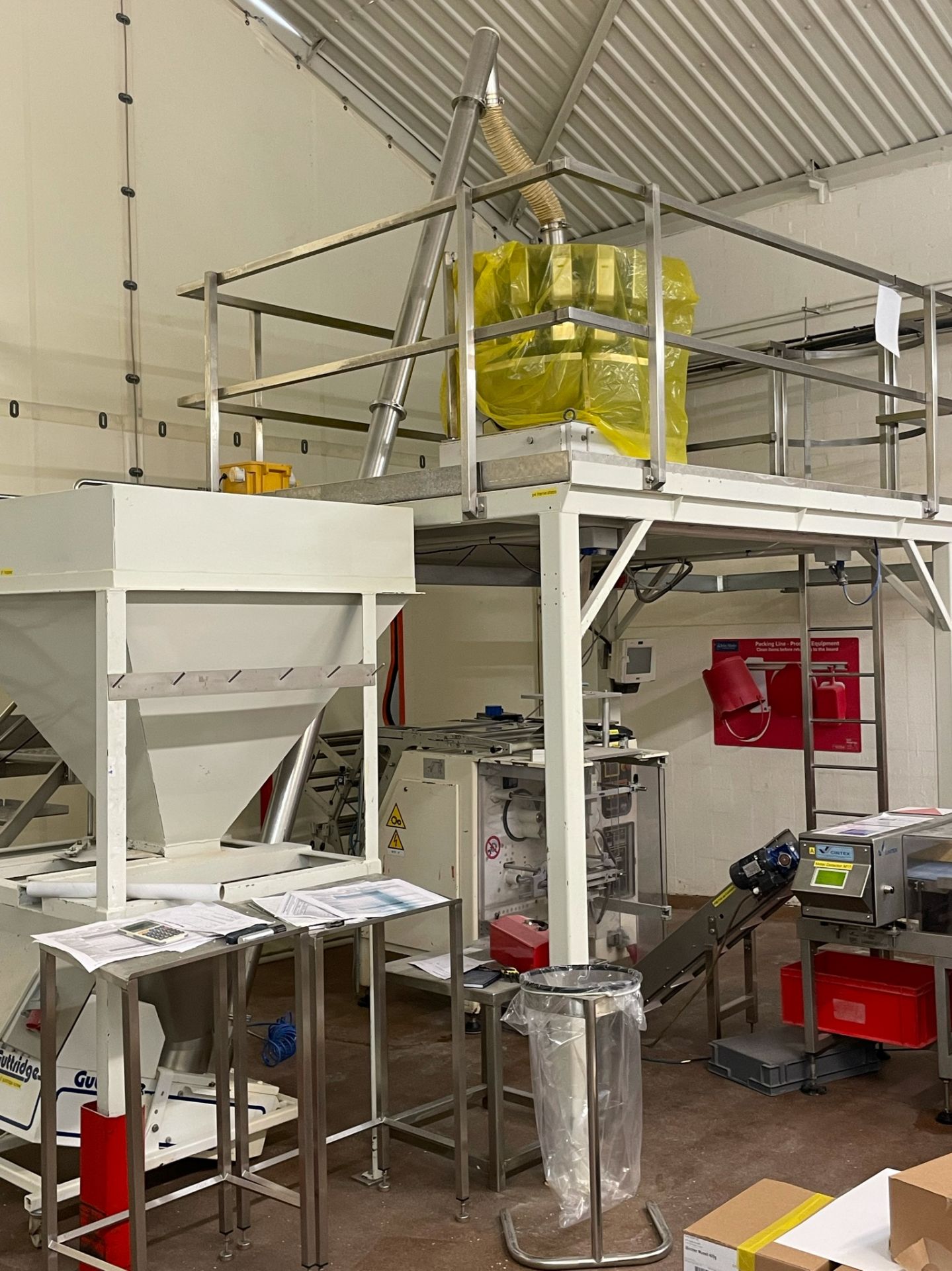 Ishida Multi-Head Weigher, on gantry, item located in Bury St Edmunds, lift out charge - £200 (