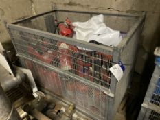 Fire Extinguishers, in cage box pallet (excluding box pallet). Site location Hobhole Bank, Boston,