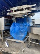 Electric Bag Sealer (incomplete), with mobile stainless steel stand (asset no. LS03). Lot located