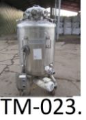 Northland Stainless Steel 1000L Bottom Agitated Vessel (the vessel is now a single skin