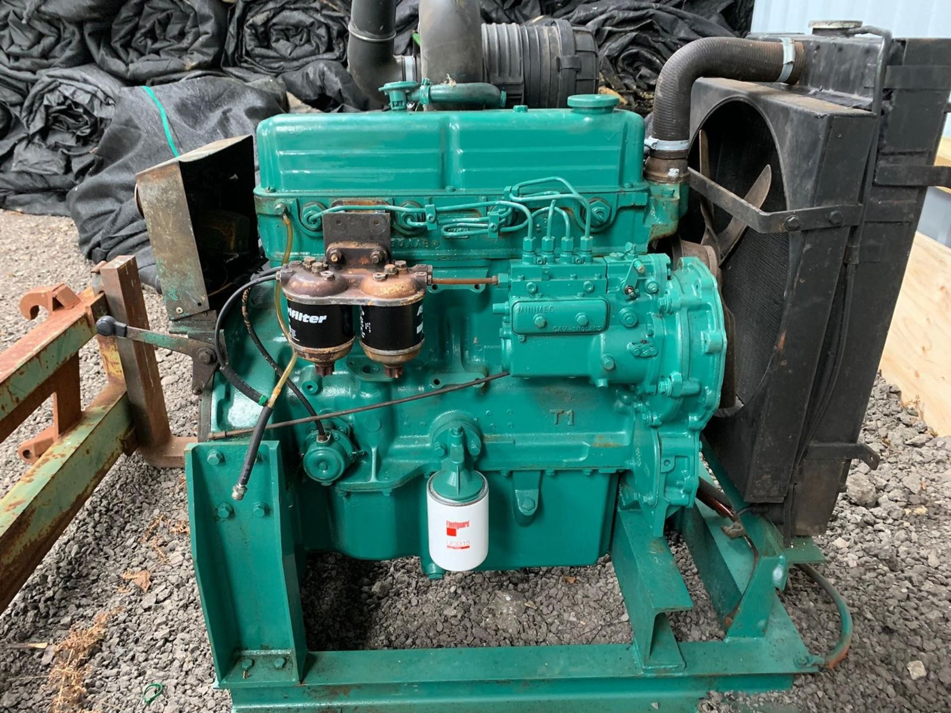 Ford 2722 WRF43 Water Cooled Four Cylinder Diesel Engine (formerly used for irrigation pump), - Image 4 of 17