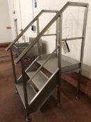 Inspection Steps/ Stand, approx. 1.2m x 0.9m x 1.8m high, item located in Bury St Edmunds, lift