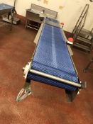 Belt Conveyor, apporx. 400mm wide belt, 3.3m x 0.8m x 1.1m high overall, item located in Bury St