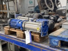 Four Assorted Pumps, on pallet. Lot located Bretherton, Lancashire. Lot loaded free of charge onto