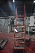 Eight Rise Mobile Warehouse Ladder (free dismantli