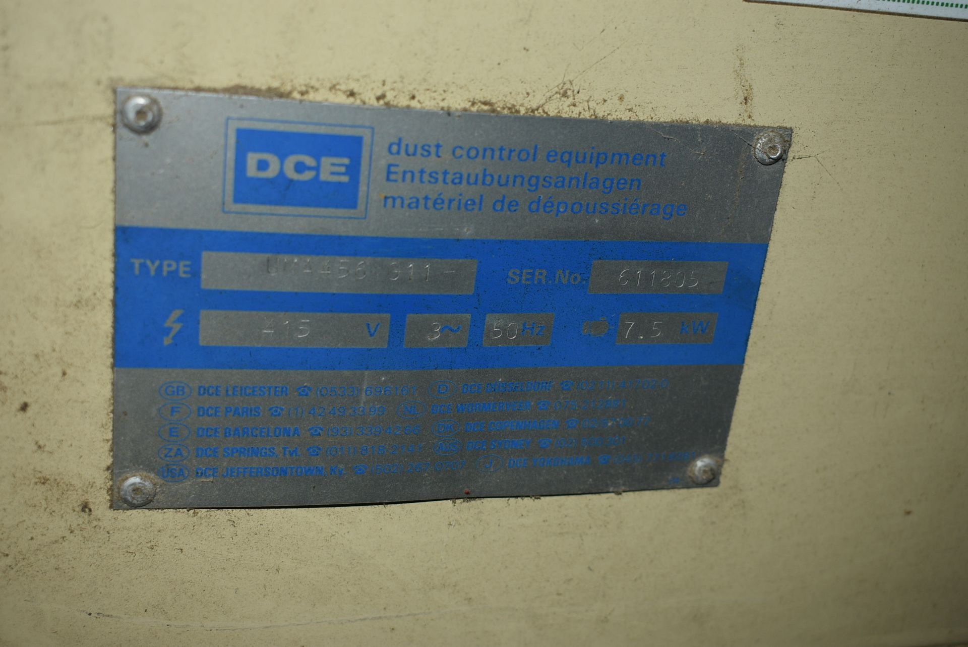 DCE UMA456 G11 Dust Collection Unit, serial no. 611805 (free dismantling and free loading on to - Image 2 of 3