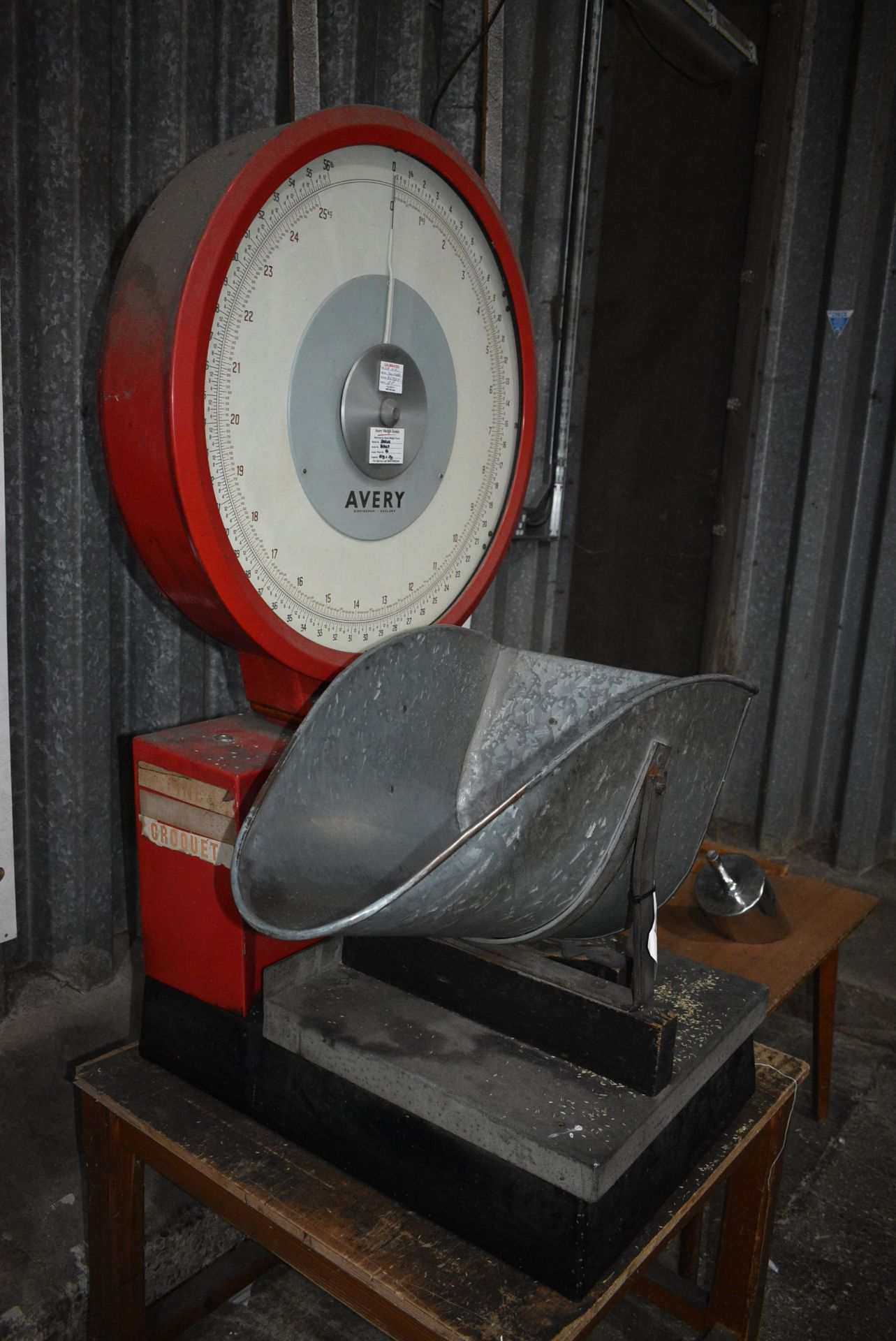 Avery 3303COS 25kg Dial Indicating Bench Weighing - Image 2 of 4