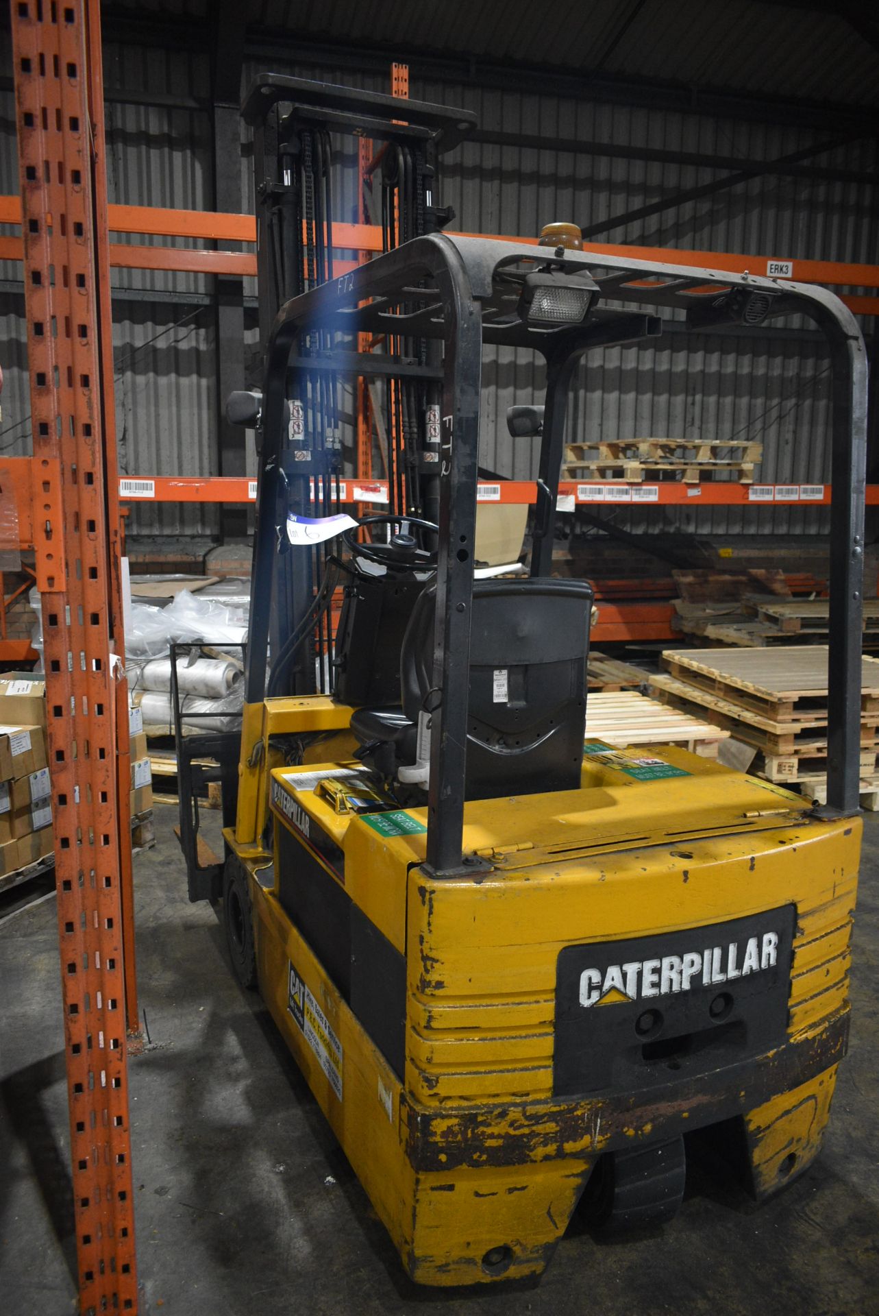 Caterpillar EP18T 1750kg capacity BATTERY ELECTRIC - Image 3 of 9