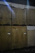 16 Timber Tote / Product Holding Boxes, each appro