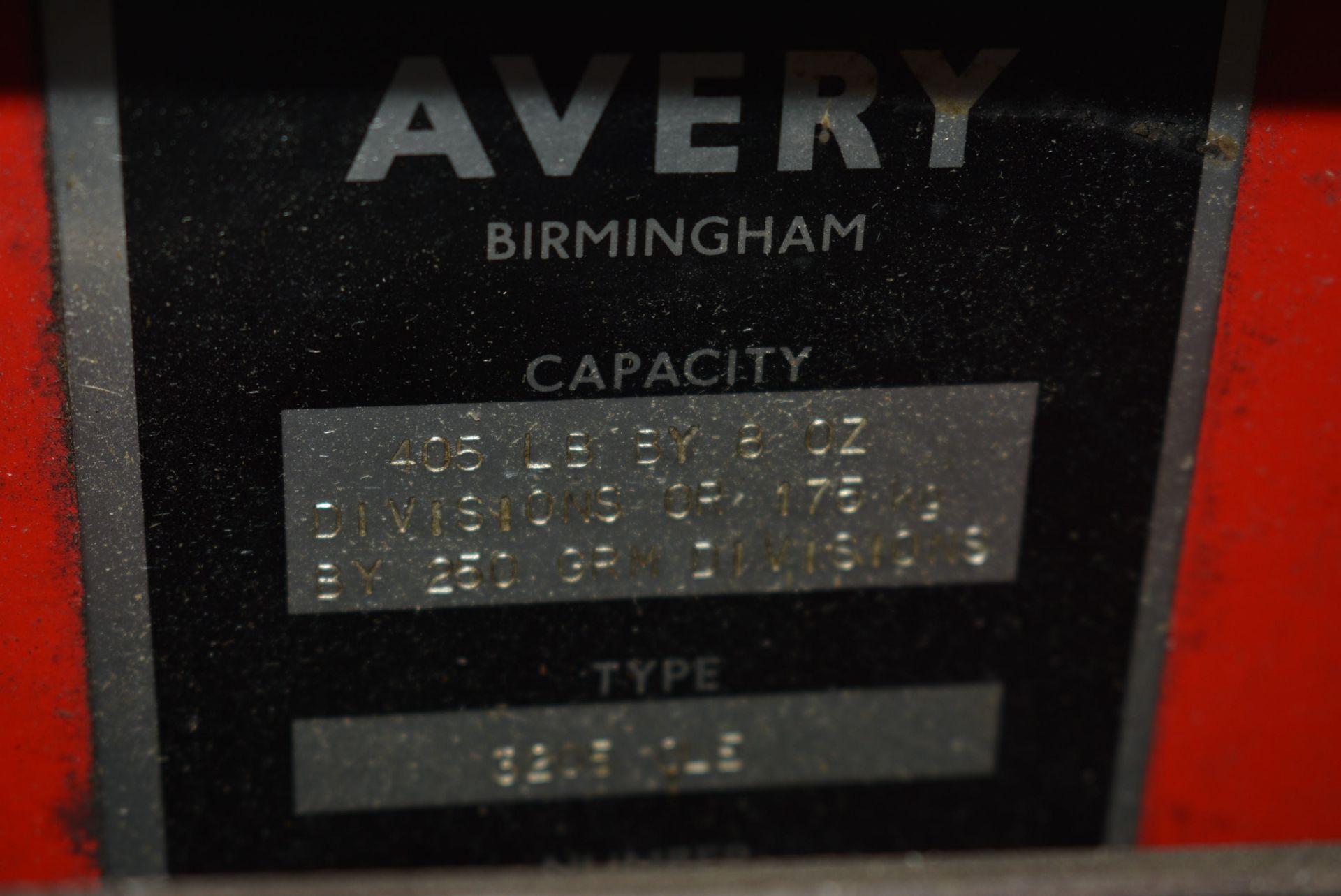 Avery 3205CLE 175kg Dial Indicating Portable Platform Weighing Machine, serial no. B651309-9 (free - Image 4 of 4