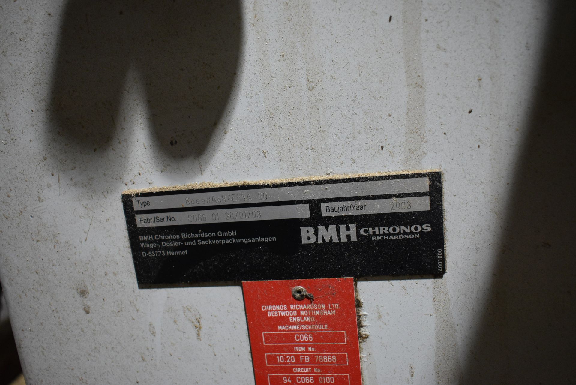 Chronos Richardson SpeedAc 8 E55A-80 LOAD CELL PAC - Image 4 of 9