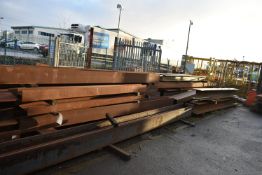 Large Quantity of Steel RSJs, up to approx. 10.2m