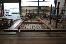 Steel Frame, approx. 7m x 4.2m wide