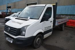 Volkswagen CRAFTER CR35 TDi DIESEL DROPSIDE TRUCK,