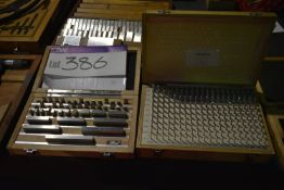 Assorted Gauge Blocks, in two carry cases
