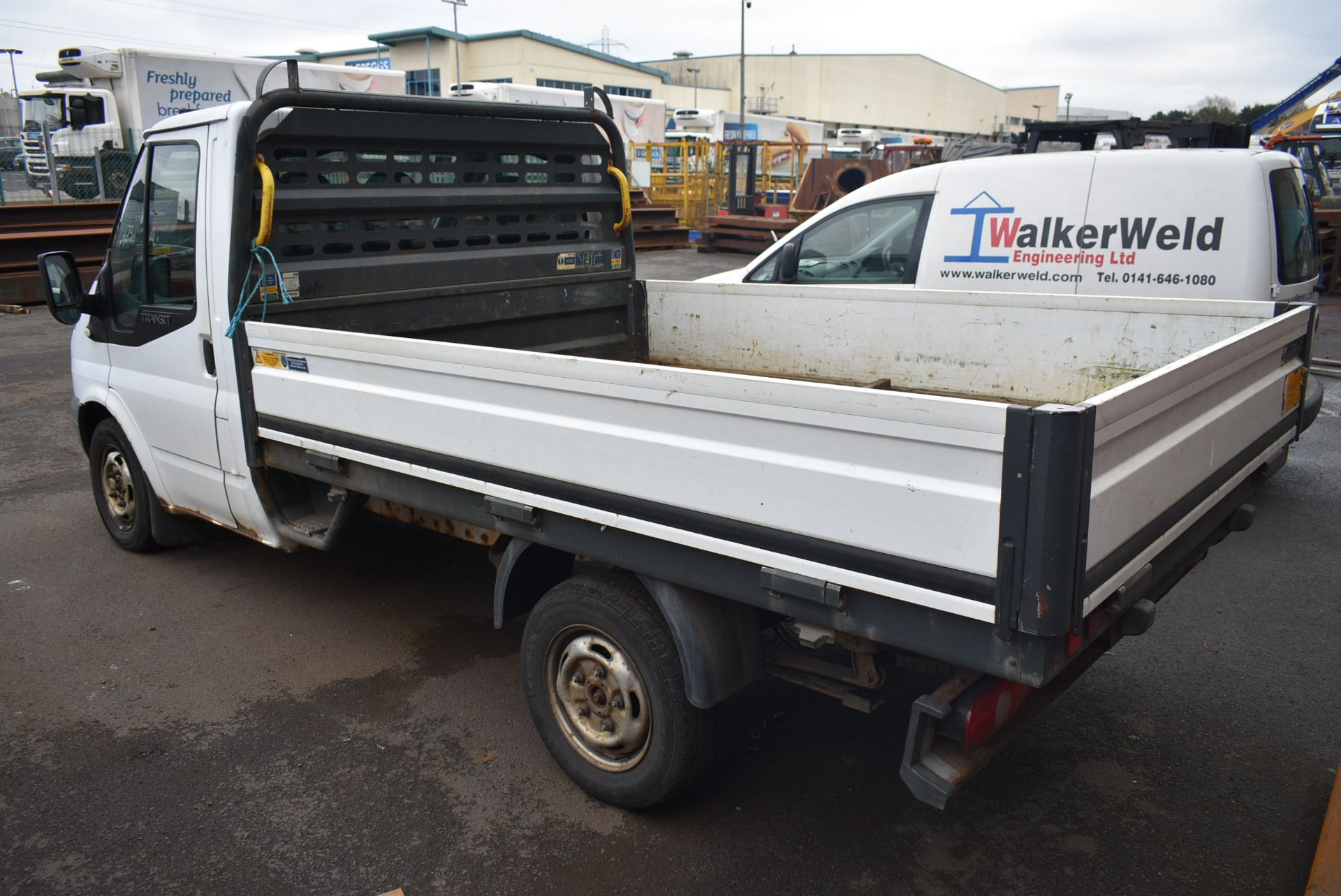 Ford TRANSIT 115 T300S FWD DIESEL DROPSIDE TRUCK, - Image 6 of 11