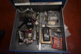 Metric Helicoil Kits, as set out in one drawer of
