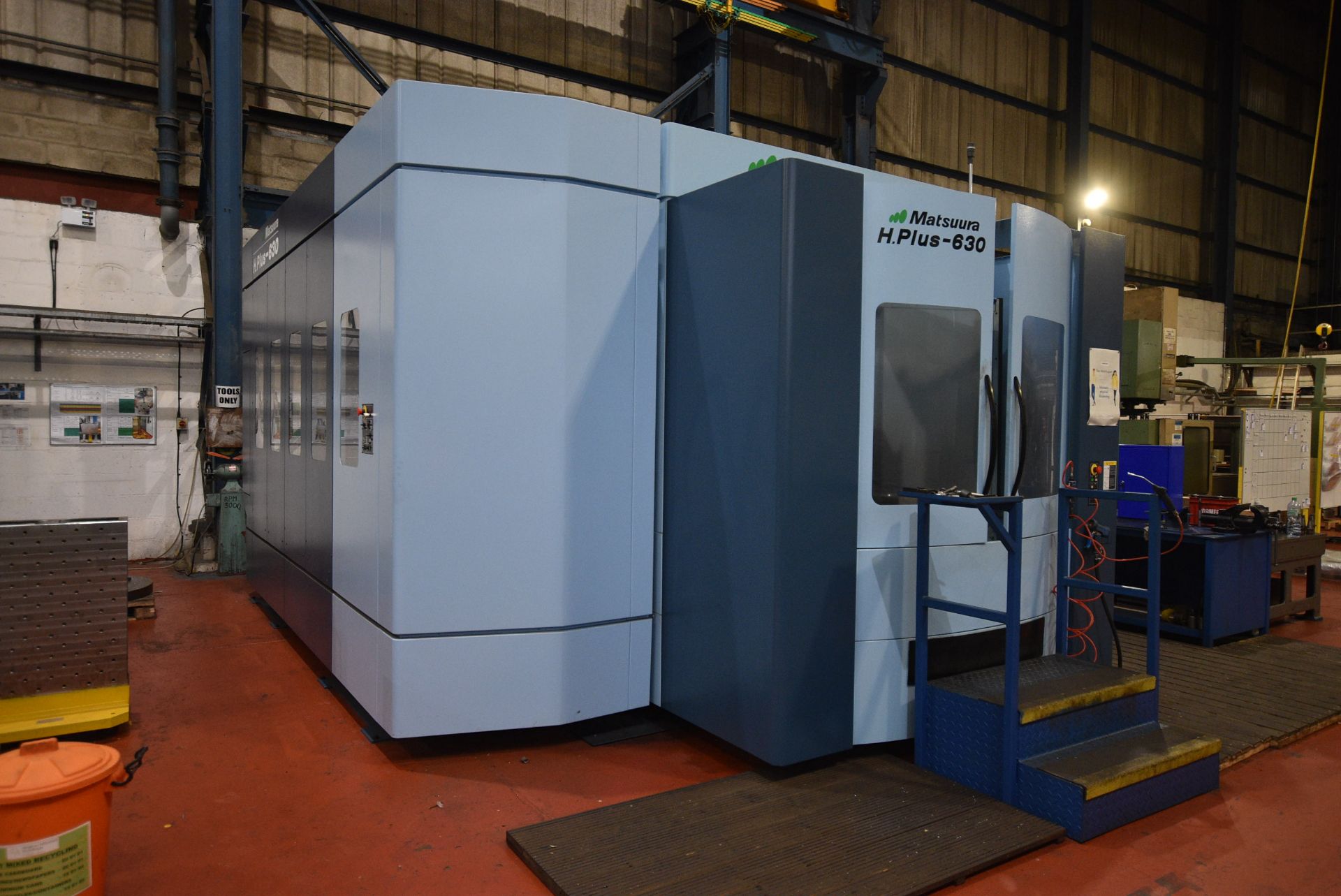 Matsuura H.PLUS-630 CNC HORIZONTAL MACHINING CENTR - Image 11 of 14