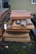 Six Assorted Steel Plates, up to approx. 2m x 1m x
