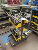 Double Sided Tooling Trolley, with tooling as fitt