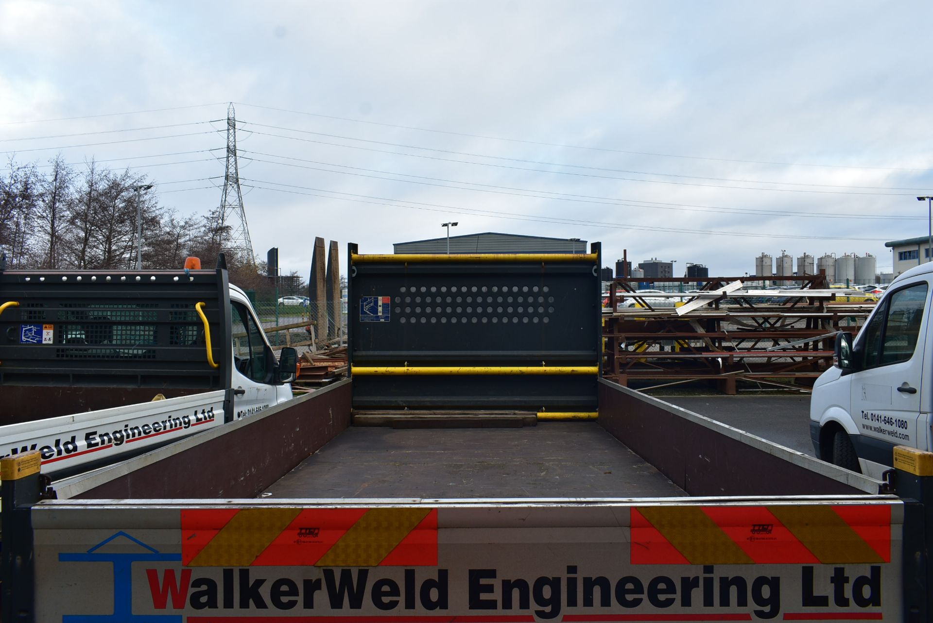 Volkswagen CRAFTER CR35 TDi DIESEL DROPSIDE TRUCK, - Image 7 of 12