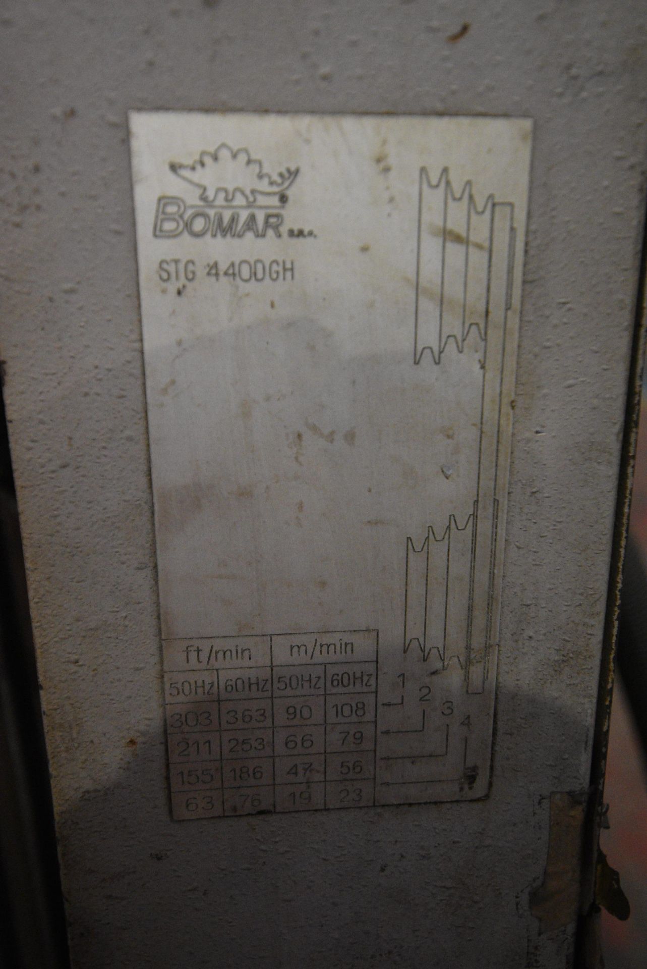 Bomar STG 440DGH HORIZONTAL BANDSAW, serial no. E2 - Image 9 of 10