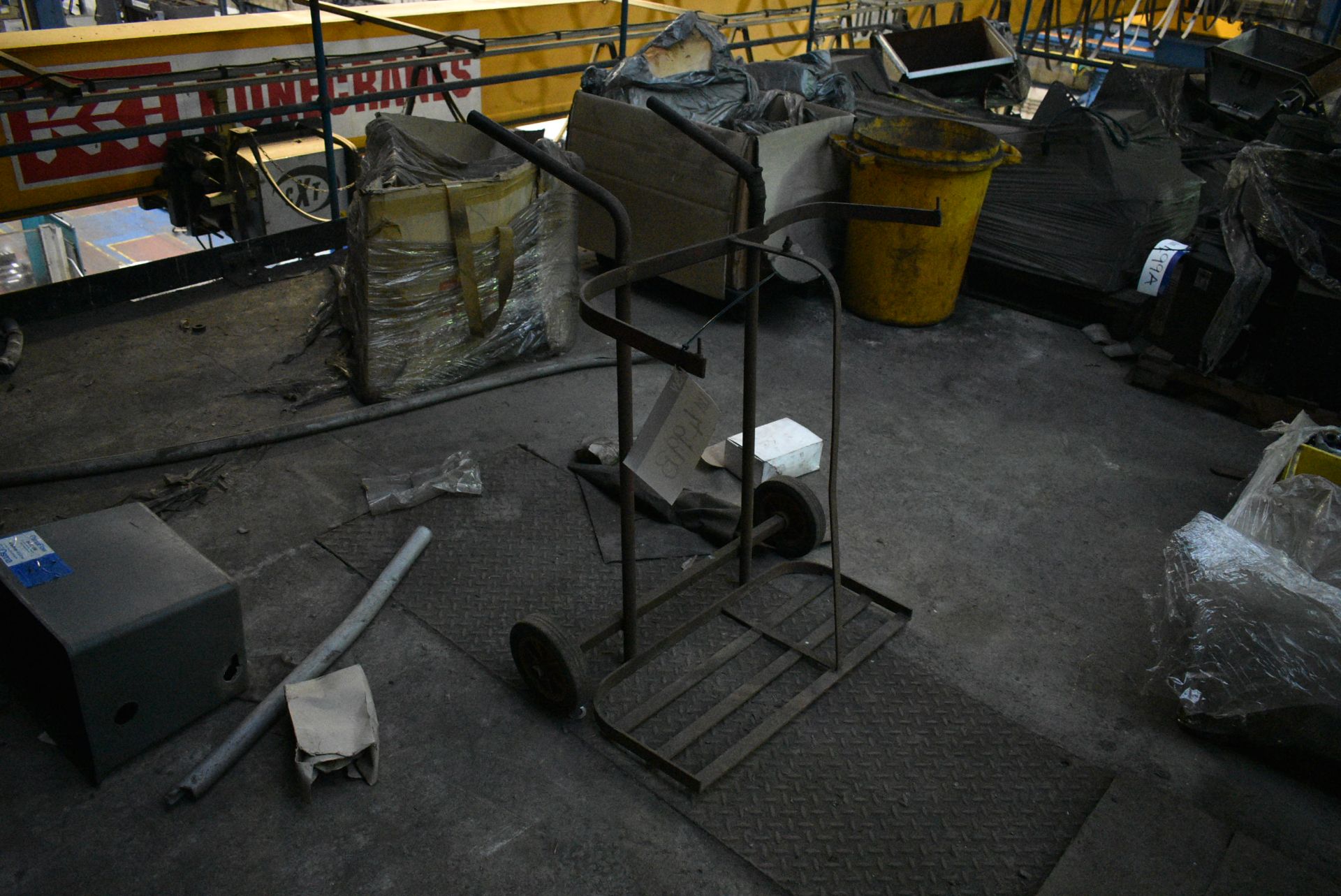 Twin Steel Framed Bottle Trolley - Image 2 of 2