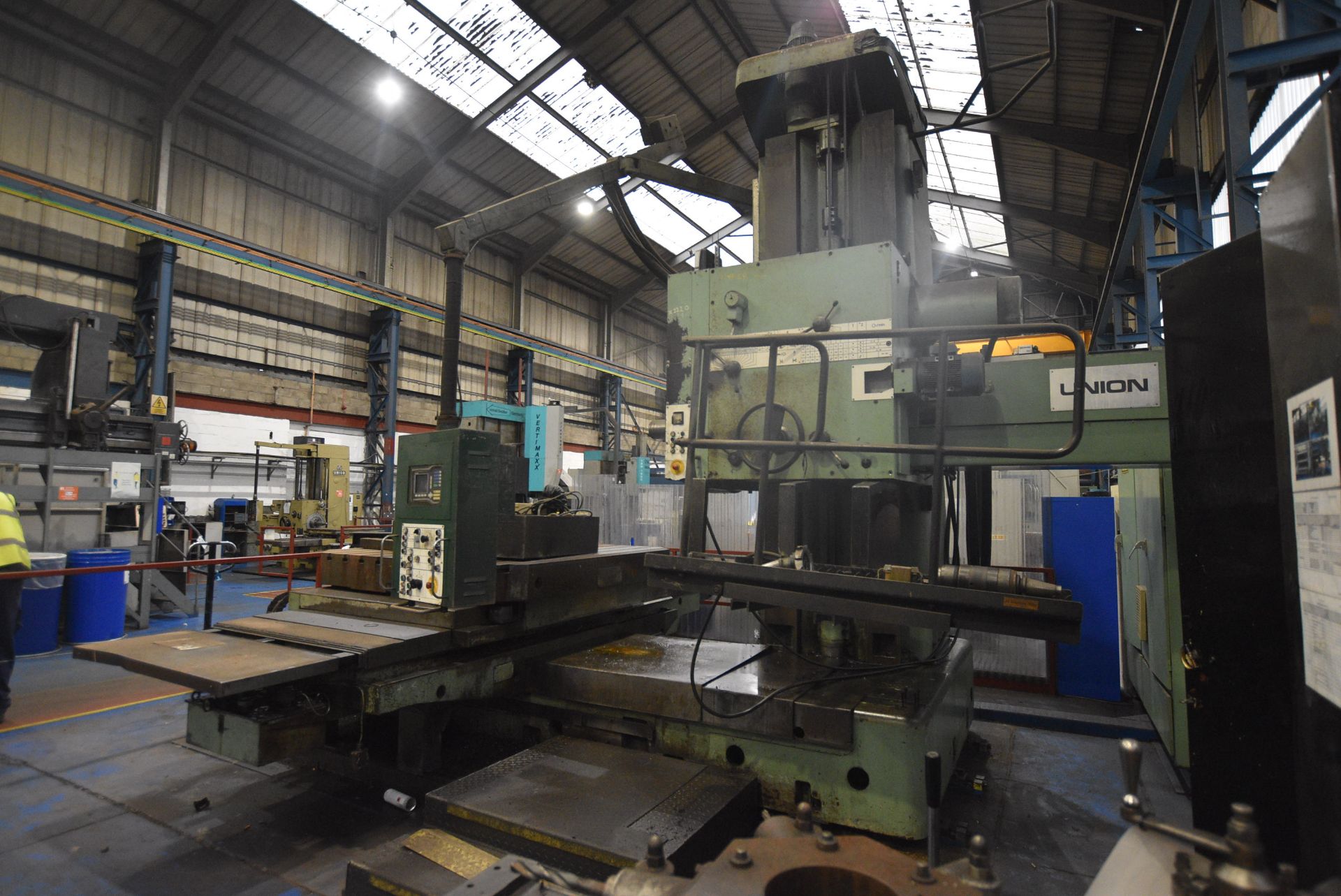 Union Heckert BFT 130/5S HORIZONTAL BORING MILL, s - Image 3 of 11