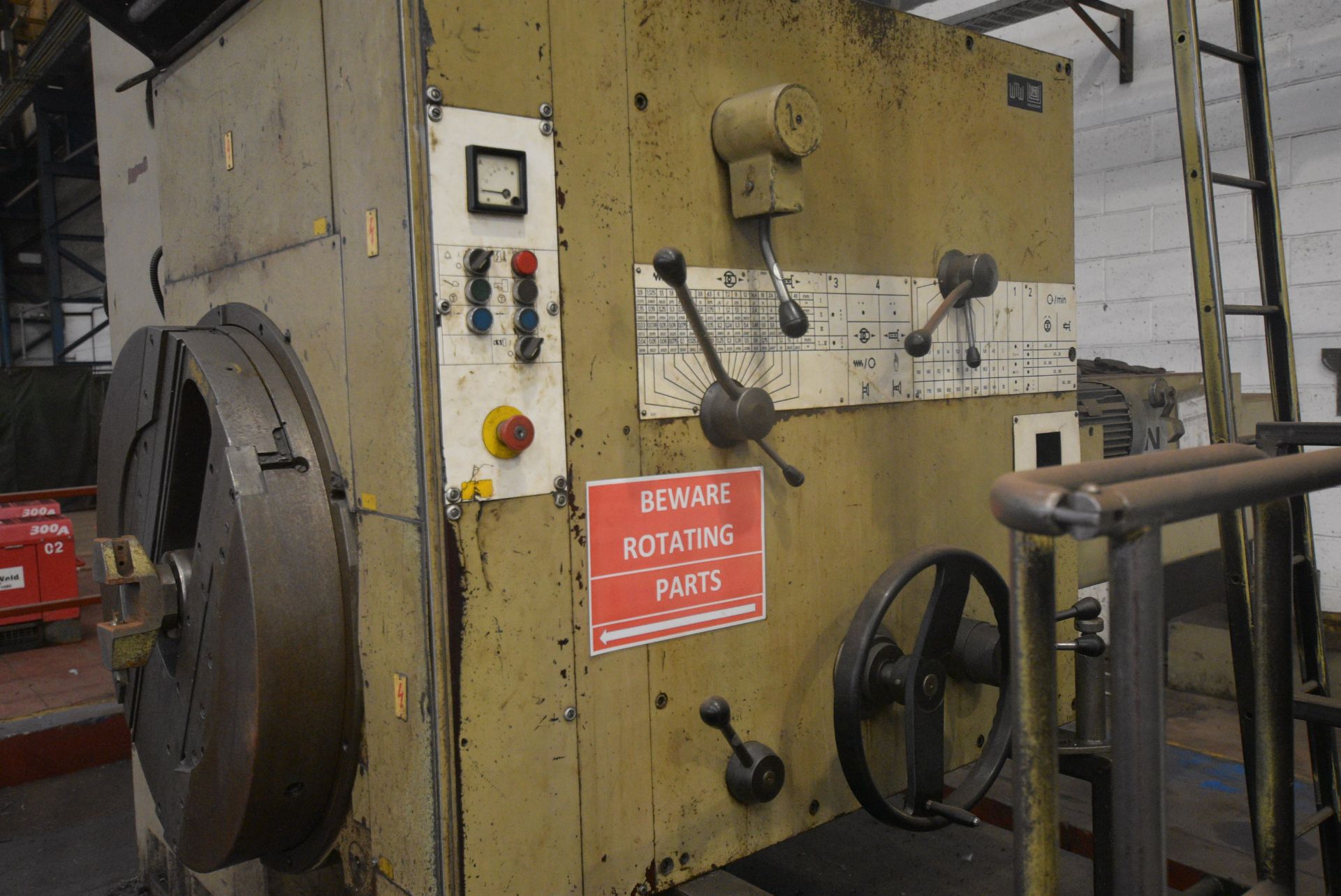 Union Heckert BFT 130/6 FLOOR BORING MILL, with t- - Image 8 of 13
