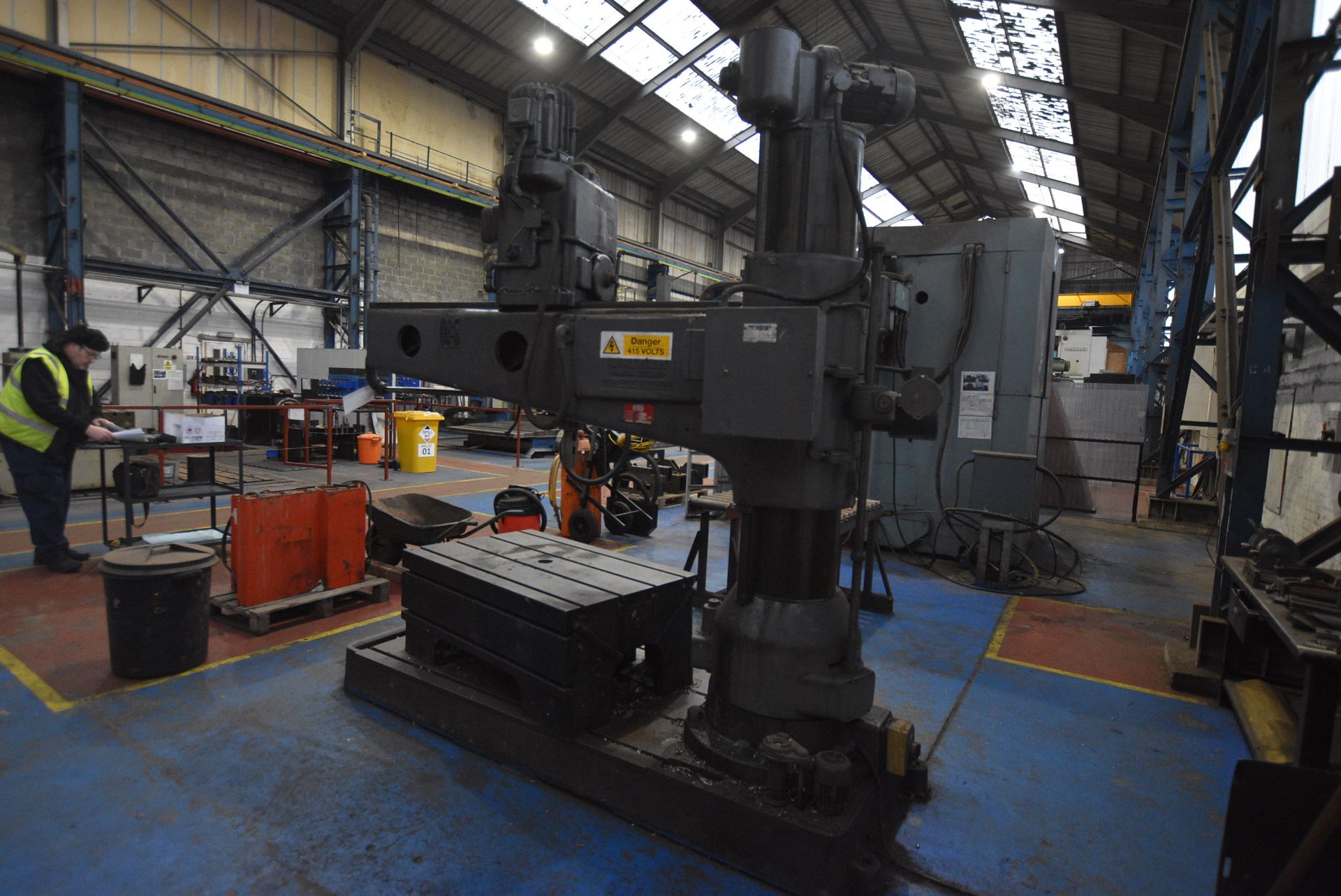 Kitchen Walker 6.0 E3 RADIAL ARM DRILL, serial no. - Image 4 of 8