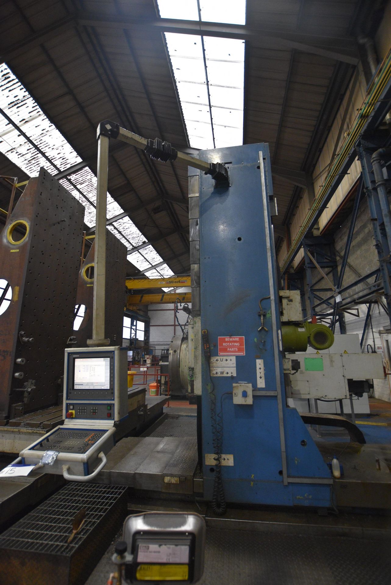 Schiess Froriep HORIZONTAL CNC BORING MILL, with H - Image 7 of 11