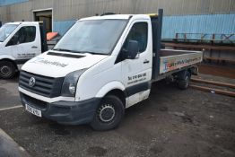 Volkswagen CRAFTER CR35 TDi DIESEL DROPSIDE TRUCK,