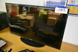 Samsung UE40D5003BW 40in. Flat Screen Television (