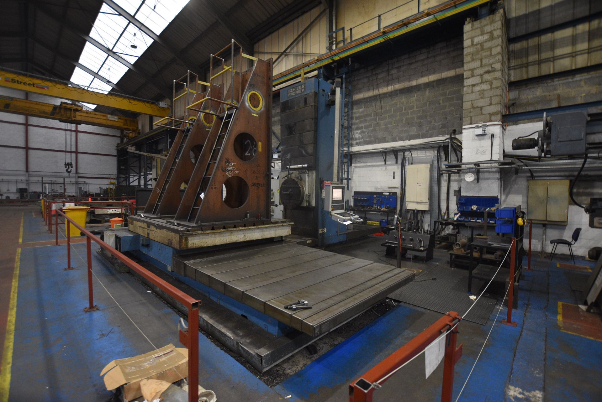 Schiess Froriep HORIZONTAL CNC BORING MILL, with H - Image 5 of 11