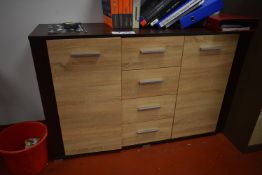 Oak Veneered Sideboard/ Chest-of-Drawers