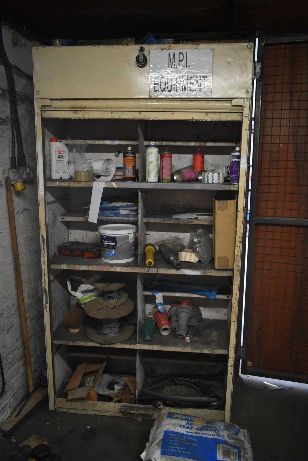 Contents of Store Room, including assorted welding