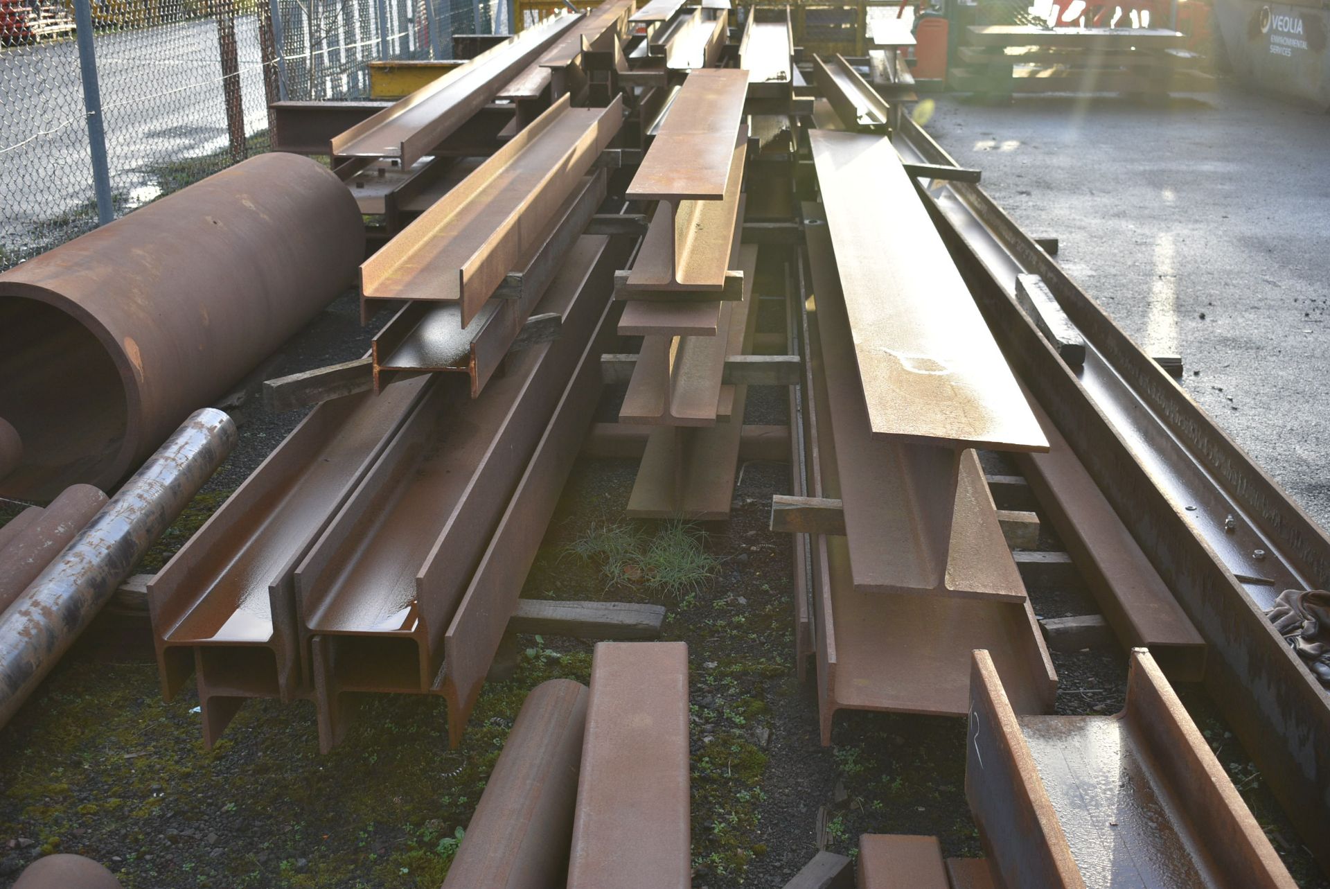 Approx. 11 Steel RSJs, as set out on three stacks, - Image 3 of 4
