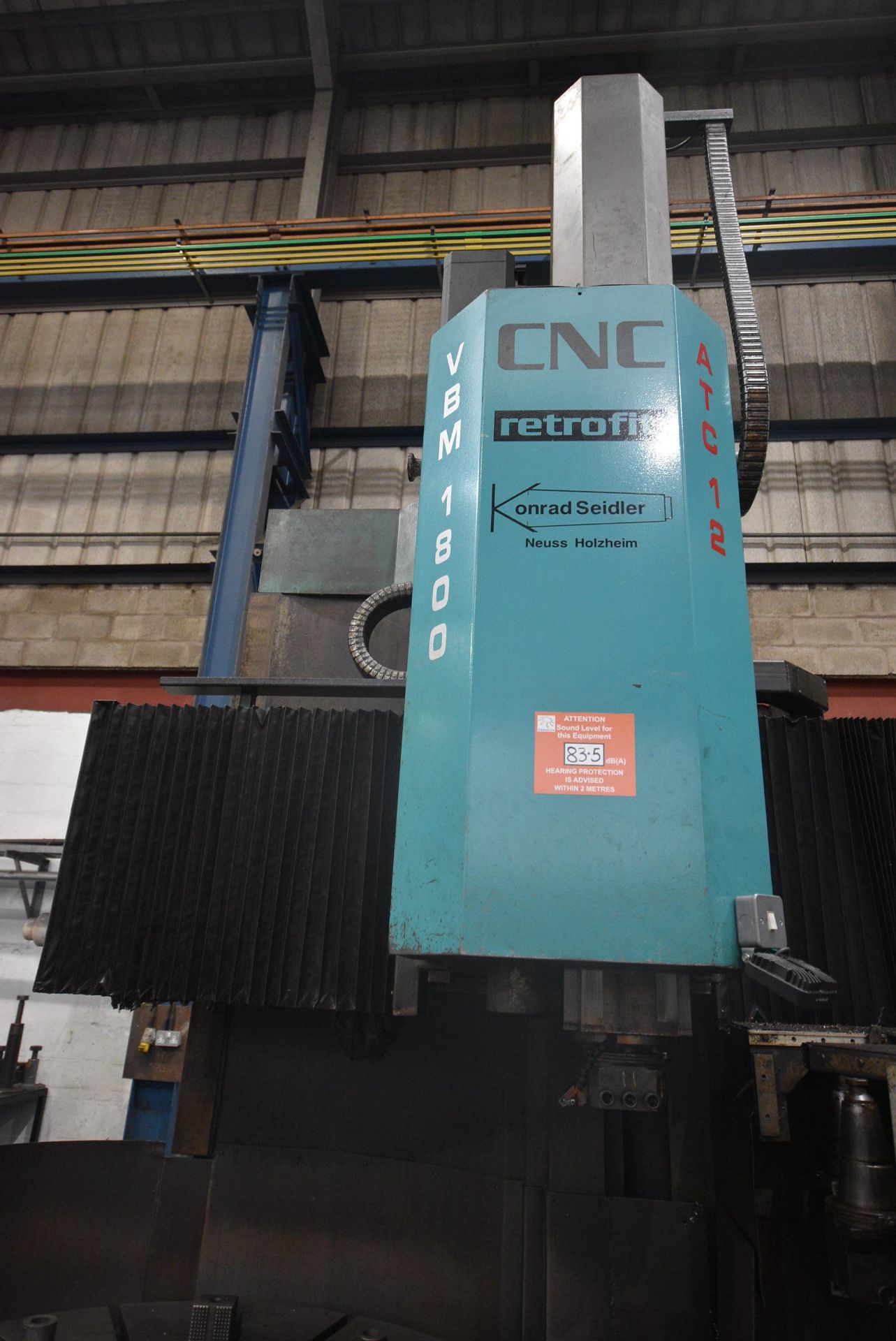 Schiess Froriep VBM 1800 VERTICAL CNC BORER (Konra - Image 7 of 9