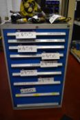 bott Nine Drawer Storage Cabinet (contents exclude