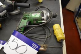 Hitachi Drill, 110V