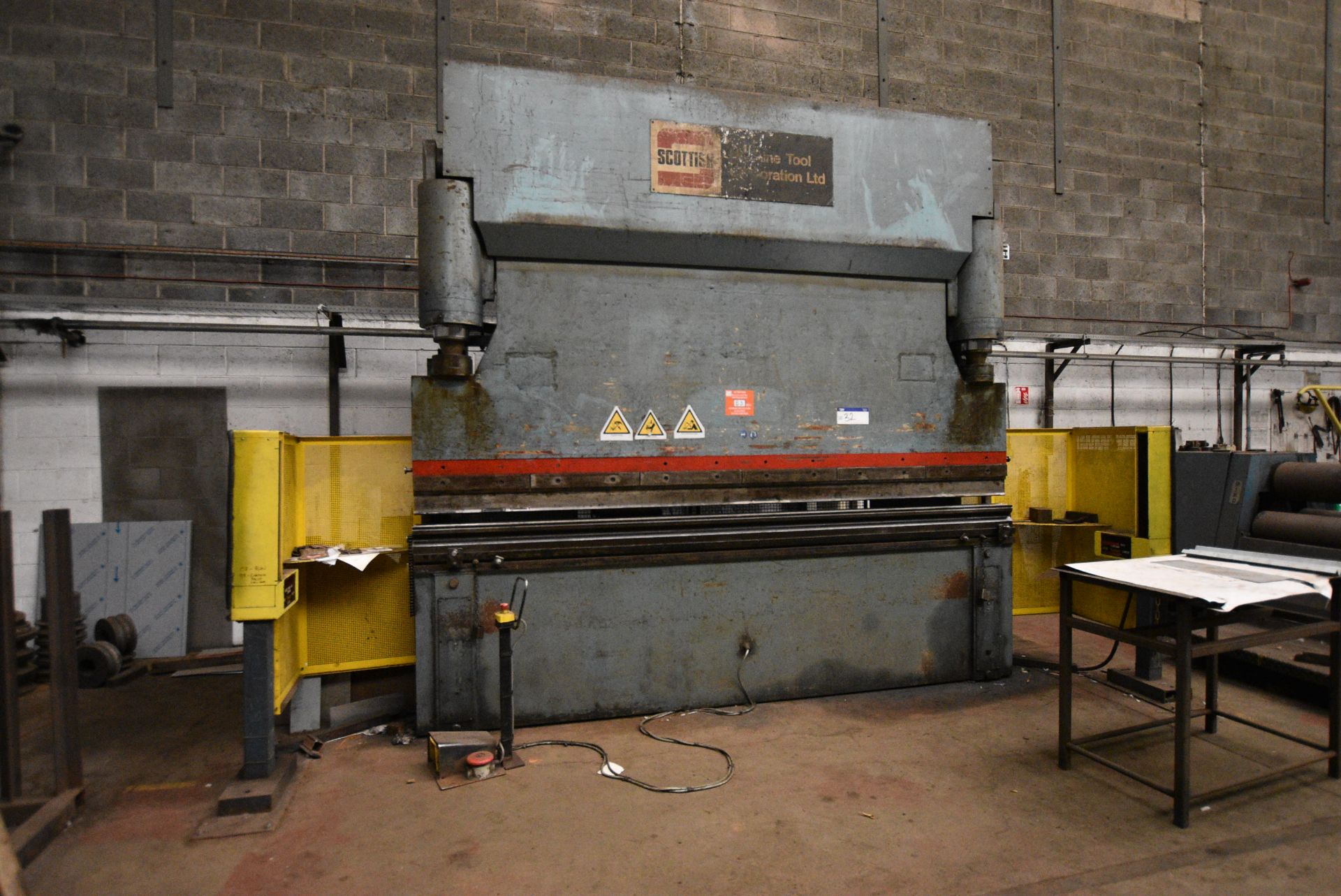 SMT 12H10 3660mm x 200ton HYDRAULIC BRAKE PRESS, s