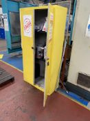 Double Door Steel Cabinet & Contents, comprising m