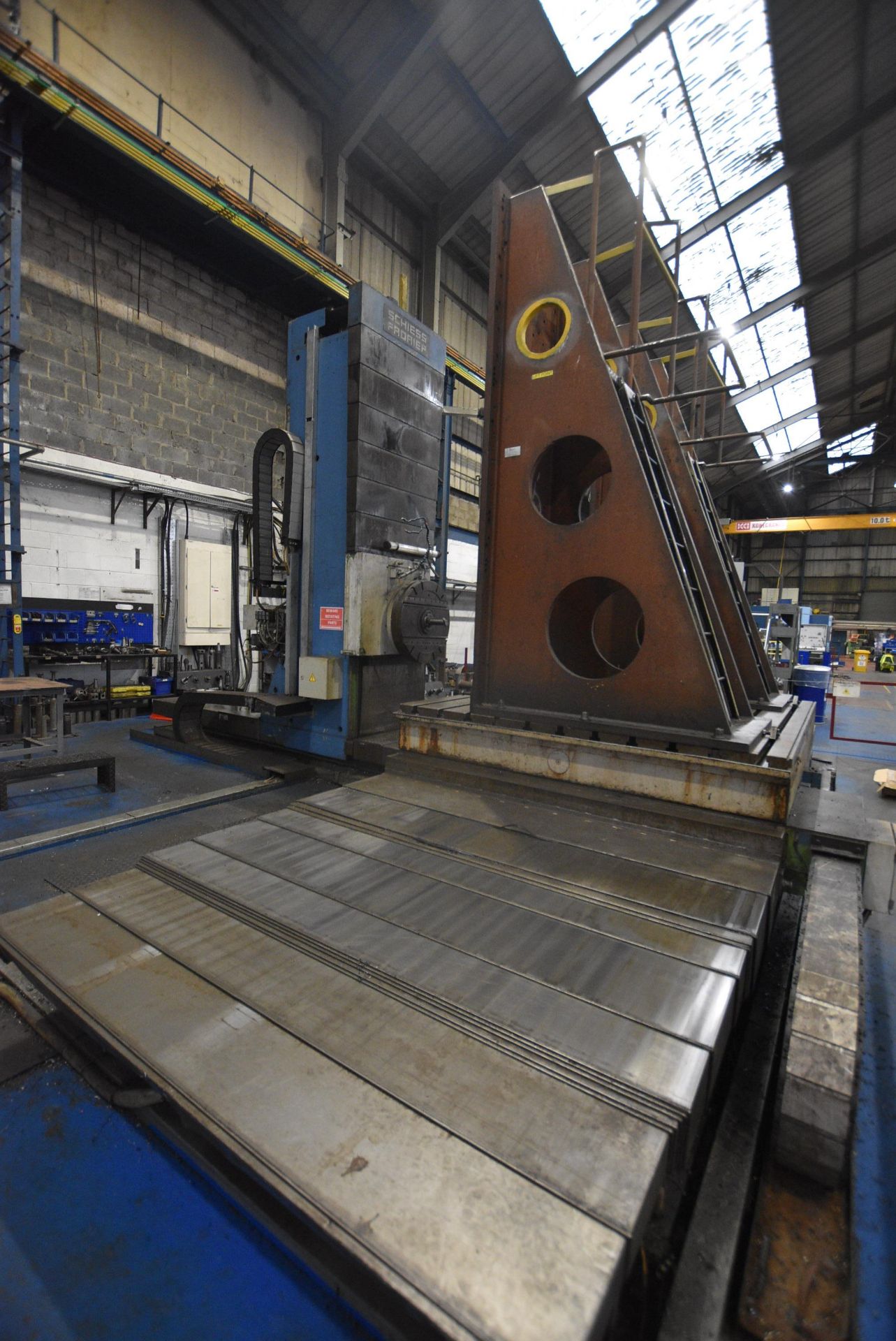 Schiess Froriep HORIZONTAL CNC BORING MILL, with H - Image 4 of 11