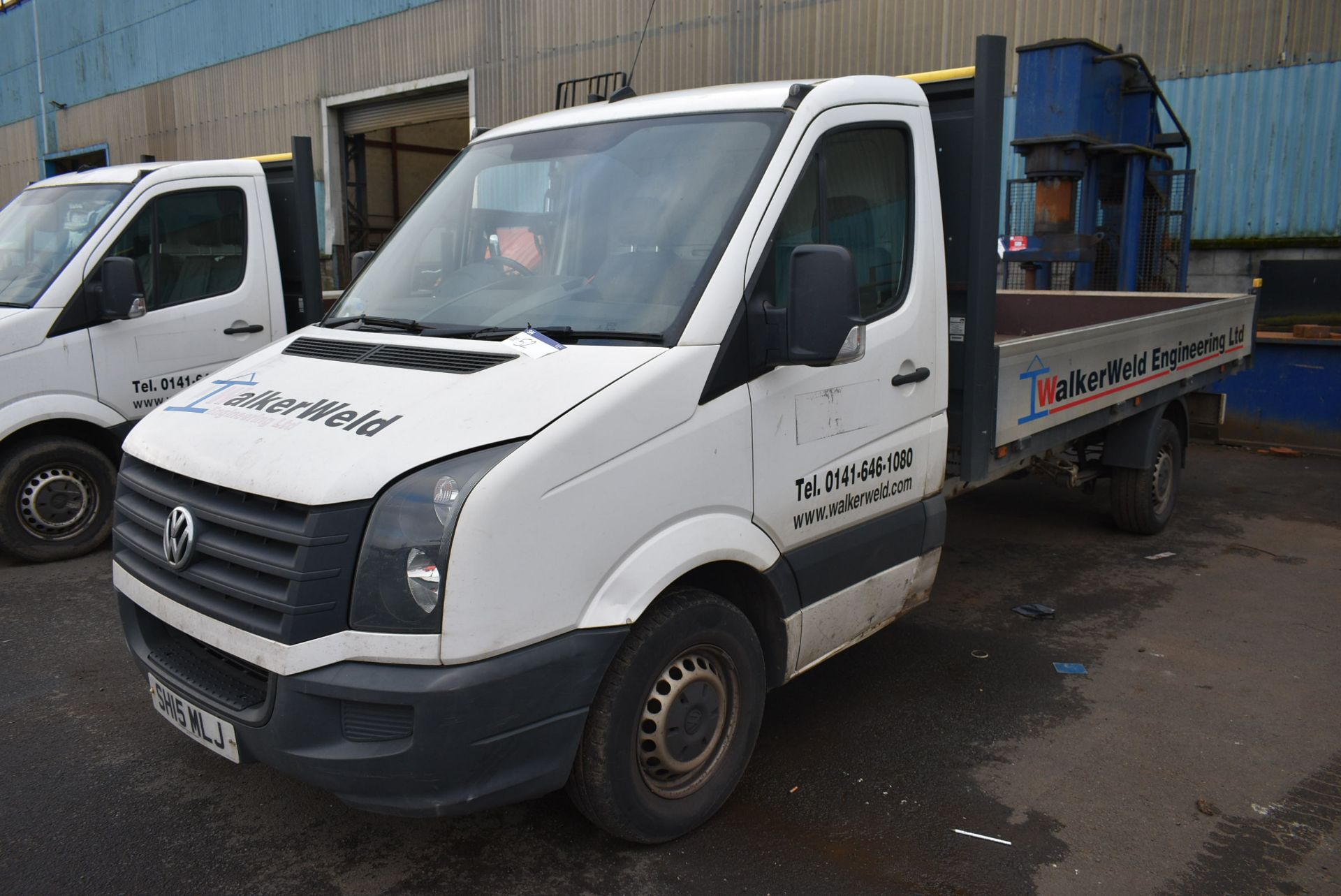 Volkswagen CRAFTER CR35 TDi DIESEL DROPSIDE TRUCK,