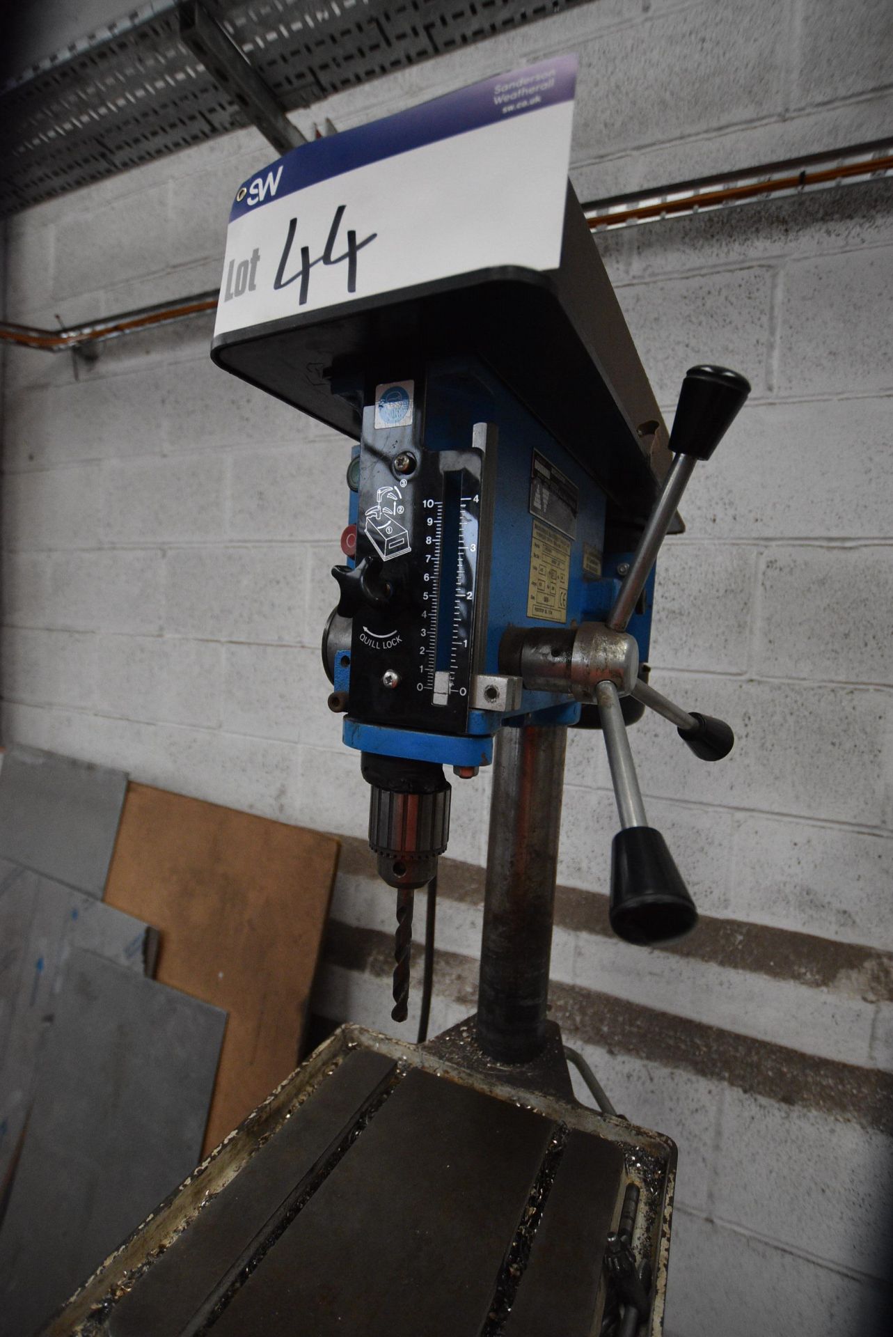 Meddings L1/ FS/ 3PH PILLAR DRILL, serial no. 5376 - Image 4 of 5