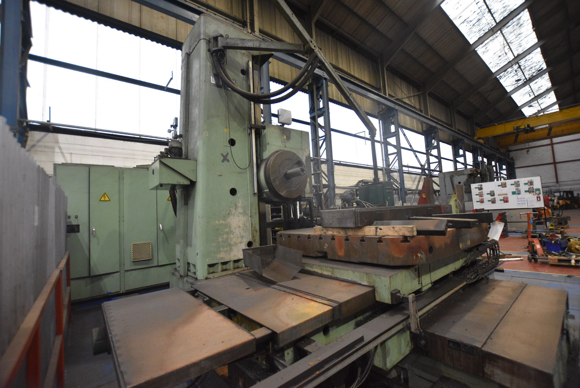 Union Heckert BFT 130/5S HORIZONTAL BORING MILL, s - Image 4 of 11