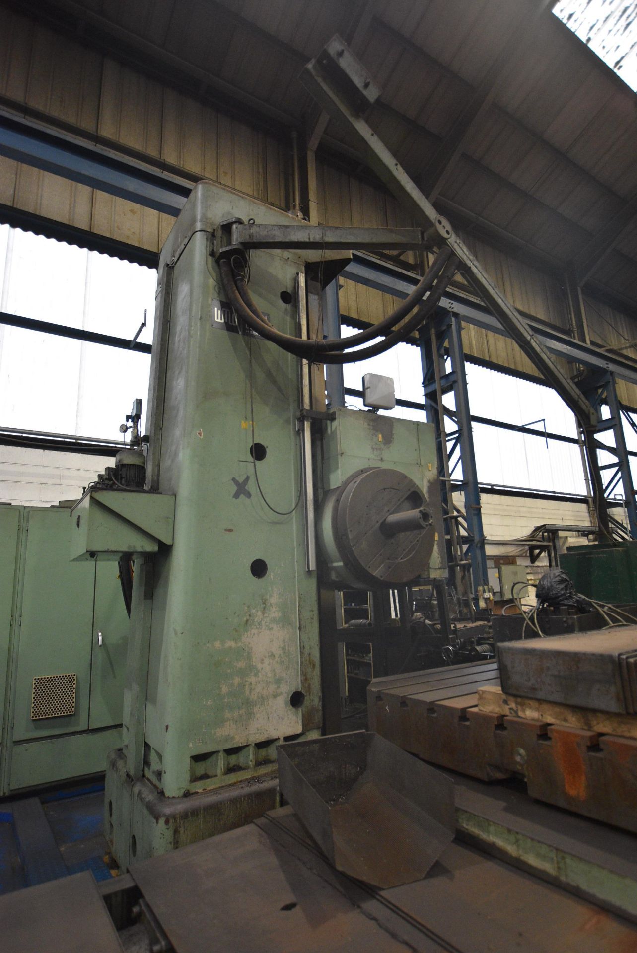 Union Heckert BFT 130/5S HORIZONTAL BORING MILL, s - Image 5 of 11