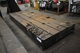 T-Slotted Steel Floor Plate, 4.26m x 1.52m x 300mm